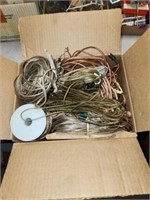 Lot of electronic wire.