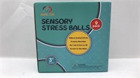 New 9pk Sensory Stress Balls Ages 3+