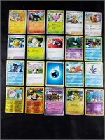 Pokemon Card assortment with Halos