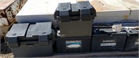 (4) Batteries And 2 Battery Cases