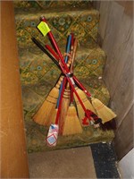 7 new hand made brooms