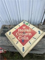 Royal Crown Plastic Sign