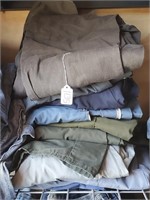 9 Pair Of Various Coveralls