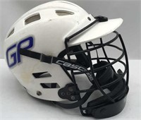 Cascade Lacrosse Helmet White W/ Face Shield