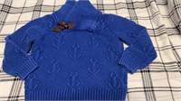 C11) Janie & Jack 2t sweater 
No big issues just