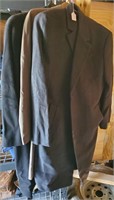 (3) Men's Trench Coats