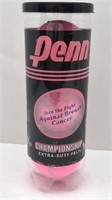 3 Penn Pink Tennis Balls Extra Duty Felt