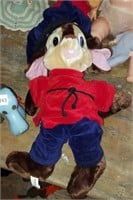 RESCUE RANGERS STUFFED DOLL AND VINYL DOG