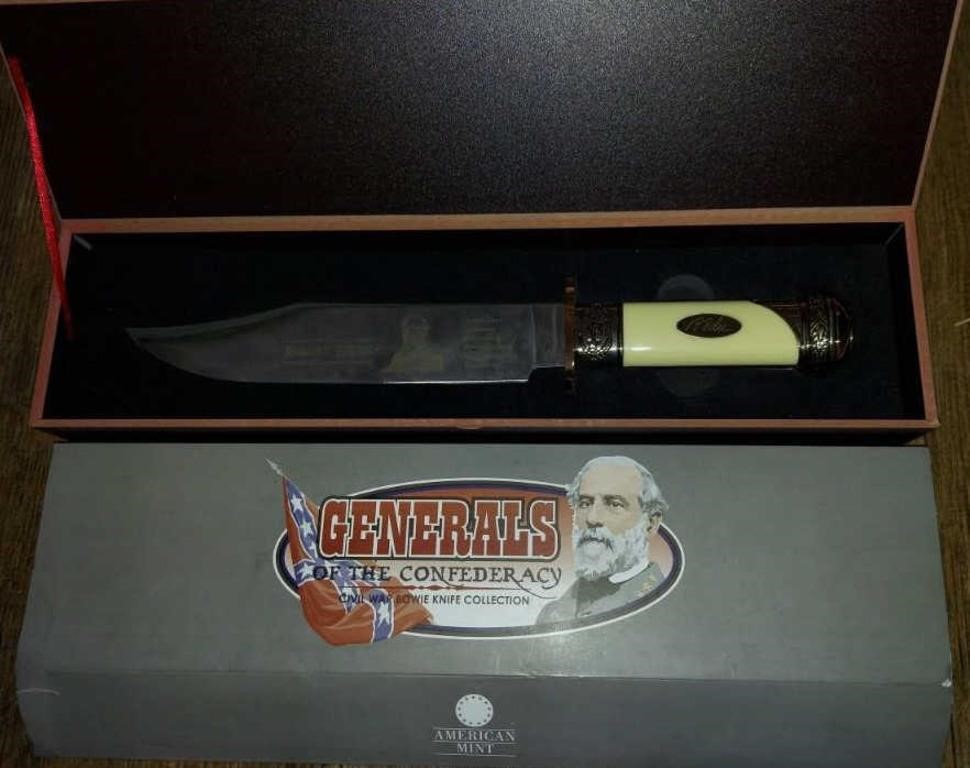 GENERALS OF THE CONFEDERACY BOWIE KNIFE