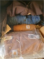 (3) Men's Carhart Jackets And A Vest