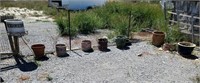 (7) Various Plant Pots
