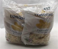 3pks New Farfalle Macaroni Noodles