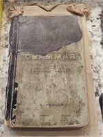 ANTIQUE GRAMMAR BOOK AND 1920 CALENDAR
