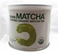 Sealed Matcha Tea Can Certified Organic