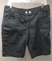 Whbm Womens Shorts Sz 10 Black