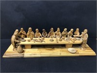 WOW - Carved Olivewood - The Last Supper