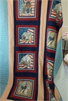 HAND QUILTED REVOLUTIONARY QUEEN
