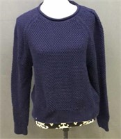 Ralph Lauren Ladies Sweater Sz Xl Navy