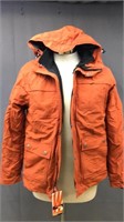 Nwt Old Navy Fleece Lined Jacket Sz M Burnt Orange