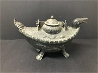 Metal chines dragon teapot