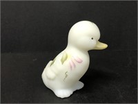 Fenton Duck Handpainted and signed