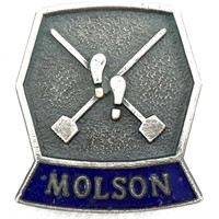 Pin MOLSON Val-D'Or 1974 Championnat provincial