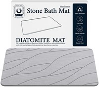 $40  Diatomite Bath Mat - Quick Dry (23.6*15.4)