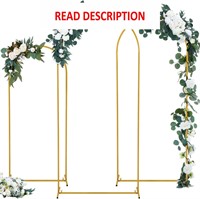 $74  Shimeyao Metal Arch Stand 3Pcs (6ft 5ft 4ft)