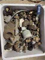 Brass fittings and other fittings/valves, etc.