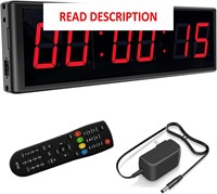 $69  LED Countdown Clock Fitness Timer (2.3in)