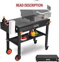 $190  Outdoor Grill Table  Blackstone Stand