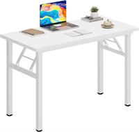$90  DlandHome 31.5 Fold Desk  No Assembly  White