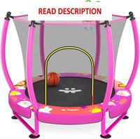 $130  55 Toddler Trampoline  5FT  Indoor/Outdoor