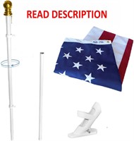 $60  Nylon American Flag & Pole Kit  6ft
