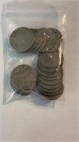 Bag of (20) US V Nickels