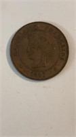 1887-A 5 Centimes