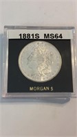 1881-S Morgan Dollar (nicer condition)