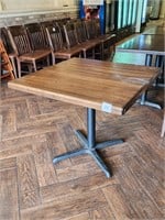 36x36 Solid Wood Dining Room Table