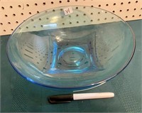 BLUE GLASS BOWL