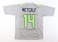 Autographed DK Metcalf Jersey