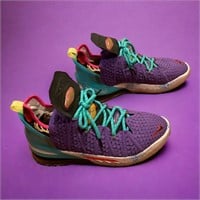 Men’s Nike LeBron James XVIII 18 Purple size 10.5
