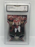 2019 Certified #40 Patrick Mahomes Card