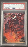 1995 Ultra Spider-Man #136 Liberty Bell PSA 7 Card