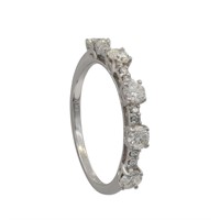 0.75ctw Diamond Ring in White Gold (14k)
