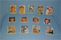 Group of 1957 Topps baseball cards