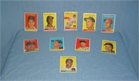 Group of 1958 Topps baseball cards