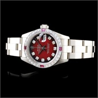 Diamond Rolex Lady's DateJust Watch
