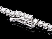 6.00ct Diamond Necklace in 18k White Gold