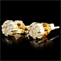 0.30ctw Diamond Earrings in 14K Gold