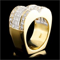 4.49ctw Diamond Ring in 18K Gold